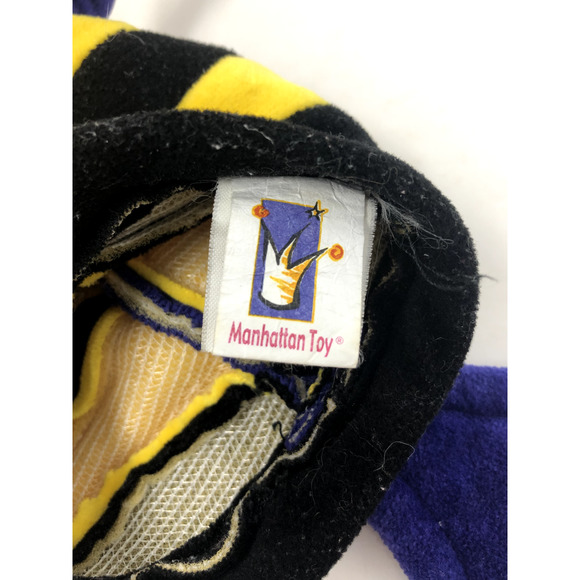 Lot of 4 Soft Hand Puppets Fish Toucan Penguin Dinosaur - Dream & Manhattan Toys - Picture 9 of 16